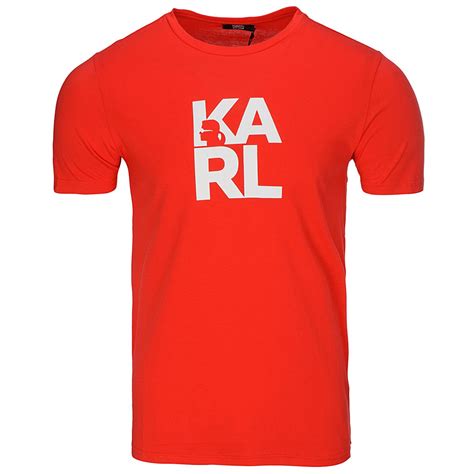 Karl Lagerfeld T Shirt Koszulka M Ska Czerwona M Allegro Pl