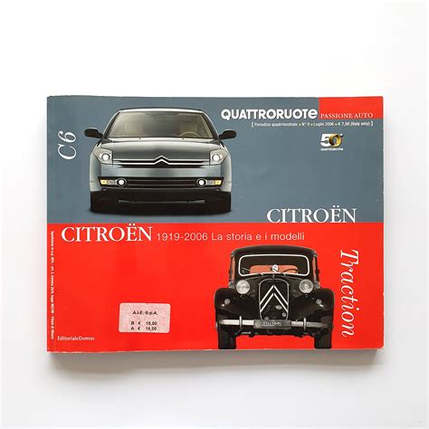 Citroën C6 Traction 1919 2006 La Storia E I Modelli Citrovisie