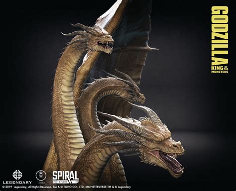 King Ghidorah Statue Teaser : r/GODZILLA