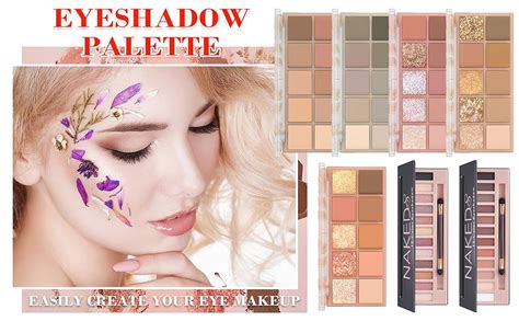 Amazon Shades Nude Matte Eyeshadow Palette Shimmer Naked Eyeshadow Palette Eye Shadow