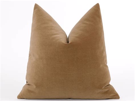 Decorative Camel Velvet Pillow Cover Camel Throw Pillow Etsy
