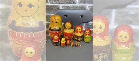 Матрешка СССР купить в Москве с доставкой | Хобби и отдых | Авито