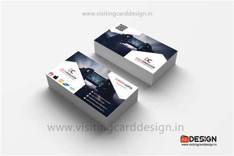 mobile shop visiting card design  corel draw