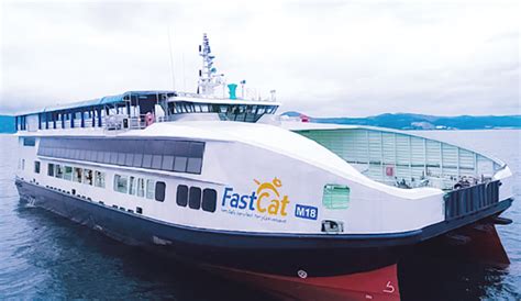fastcat welcomes arrival    vessels  manila times