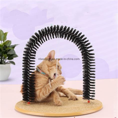 Cat Arch Scratcher Self Grooming Cat Toy Self Groomer Massager