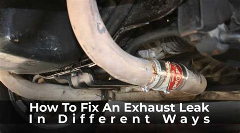 How Much To Fix Exhaust Leak In Manifold