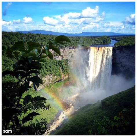 Kaieteur Falls, Guyana | Beautiful places, Natural landmarks, Nature