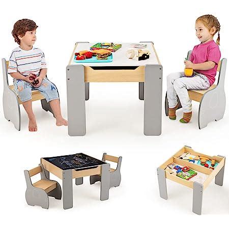 Costway En Table Enfants Avec Chaises En Forme D El Phant Table