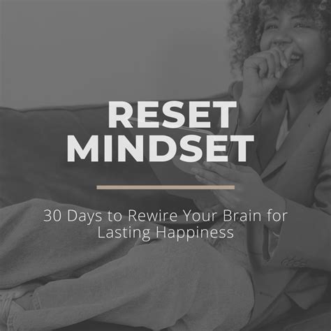 Reset Mindset Workbook And 30 Day Challenge The Breakthrough Room