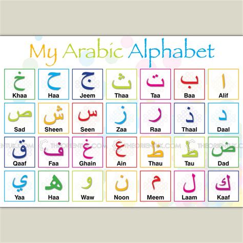 Arabic Alphabet Free Printables