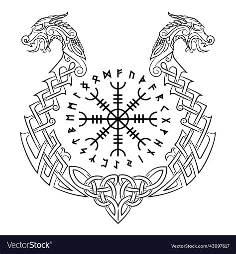 Norse Dragon Tattoos