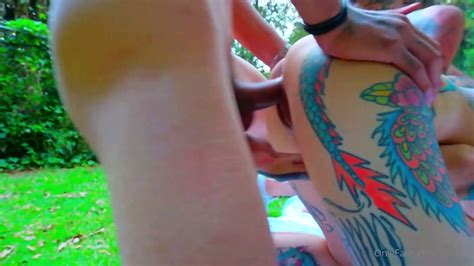 Three Guys Fuck Woman And Hot Trannies