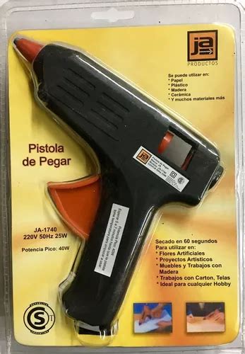 Pistola Encoladora Silicona Electrica Grande W Ja