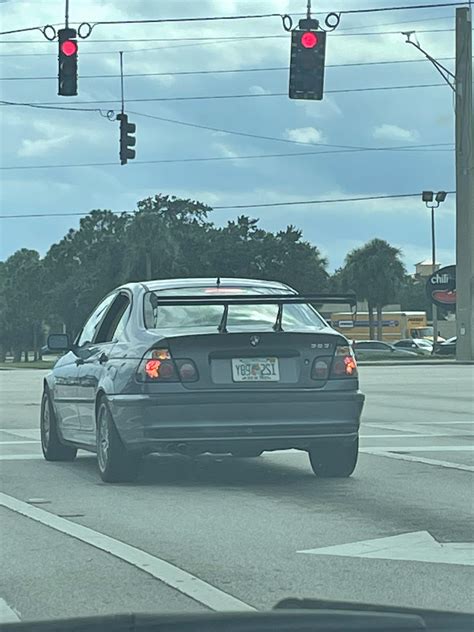 Bigger the spoiler, bigger the… ego? : r/Shitty_Car_Mods