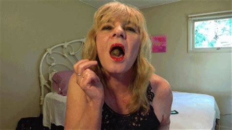 Luscious Red Lips Sensually Eating Succulent Chocolate Fetish HD Flixs By Hot Wife Jolee