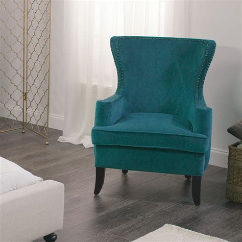 Бирюзовое кресло в интерьере - 67 фото