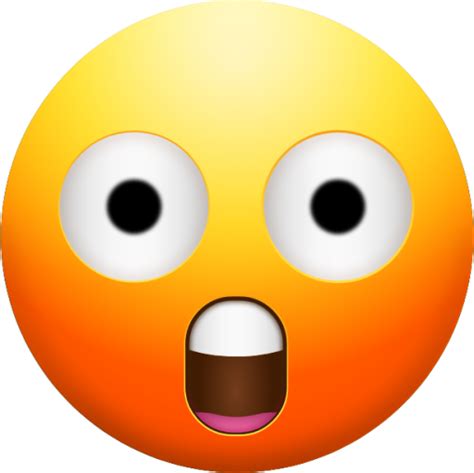 "Painfully Shocked Face" Emoji - Download for free – Iconduck