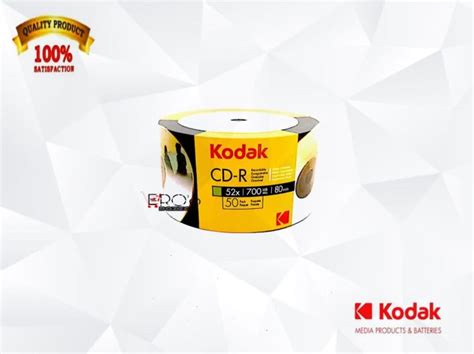 Kodak Cd R Mb Inkjet Printable Blank Cd White Pieces Lazada Ph