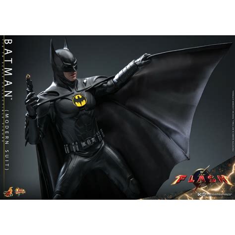 Hot Toys Dc Comics Batman Modern Suit Keaton The Flash Movie Masterpiece Figurine