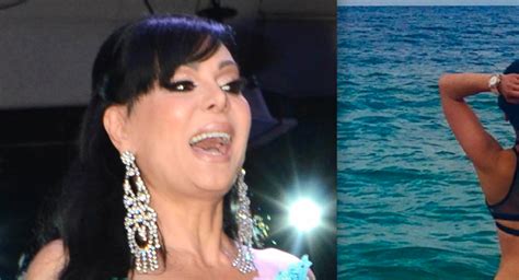 Bikini De Maribel Guardia Deja Al Descubierto Su Secreto Foto