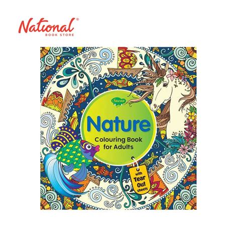 Nature Colouring Book For Adult Trade Paperback Art Books