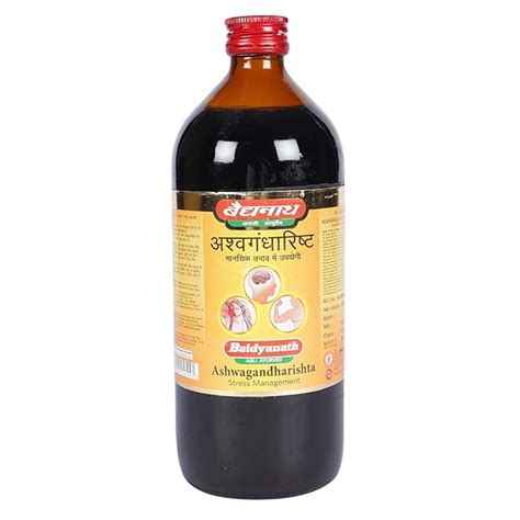 Buy Baidyanath Ashwagandharishta Promot Energy Stamina Ml