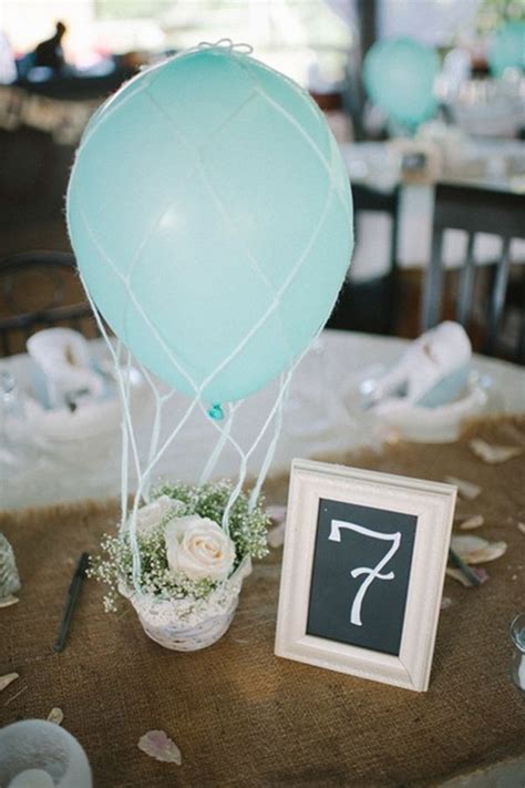 Hot Air Balloon Inspired Decorations That Will Take You To Cloud Nine Summer Wedding