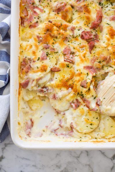 Easy Scalloped Potatoes And Ham Adore Foods