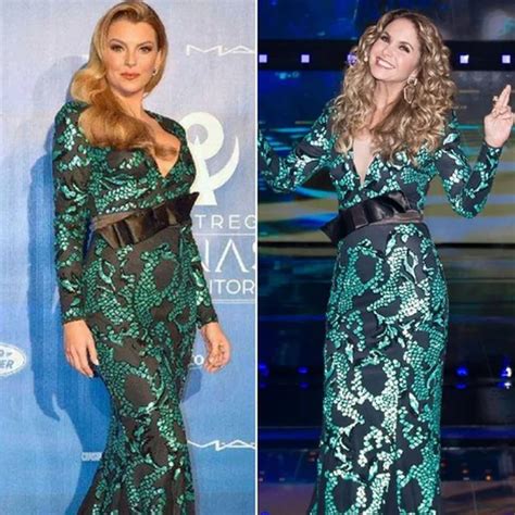 El Impresionante Duelo De Vestidos Entre Lucero Y Marjorie De Sousa Que