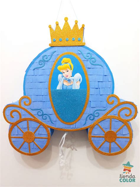 Piñata Carruaje Cenicienta | Figuras de piñatas, Carruaje de cenicienta