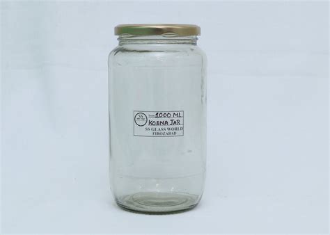 Twisted Lug Cap 1000 ML Koena Glass Jars At Rs 22 6 Piece In Firozabad