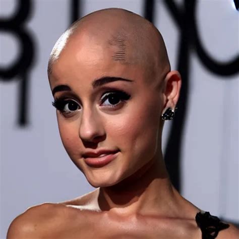 bald ariana grande stable diffusion