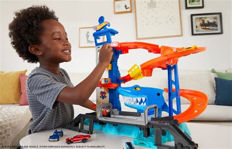 Hot Wheels Miejski Port Atak Rekina HDP06 Tor Niskie Ceny I Opinie W Media Expert