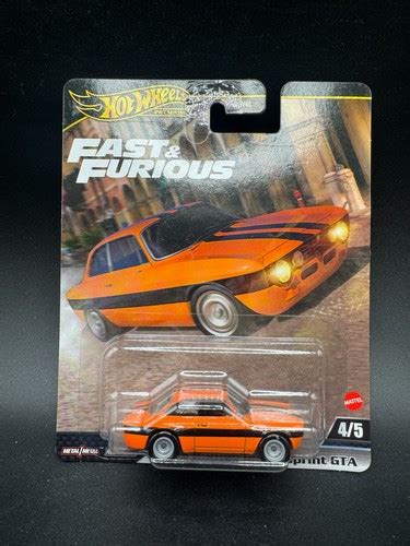 Alfa Romeo Giulia Sprint GTA 4 5 2025 Hot Wheels Fast Furious Mix P1