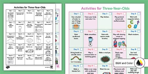 Activities For Three Year Olds Teacher Made Twinkl