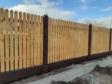 Деревянные Столбы Для Забора Фото — Mixyfotos.ru