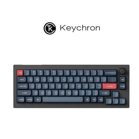 Jual Keychron V2 Max QMK VIA Hot Swappable Wireless Fully Assembled Knob Carbon Black