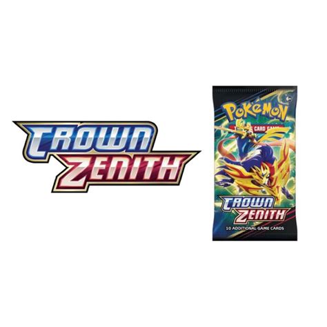 Pokemon Crown Zenith English Booster Pack Shopee Singapore