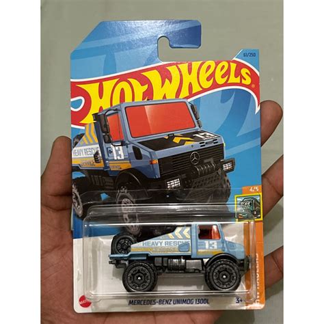 Mercedes Benz Unimog 1300L Hot Wheels Shopee Brasil