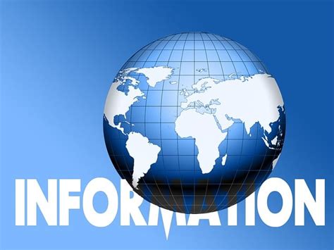 Illustration gratuite: L'Information, Info, Globe, Monde - Image ...