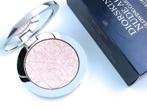 Dior Spring Diorskin Nude Air Glowing Gardens Illuminating Powder In Glowing Pink