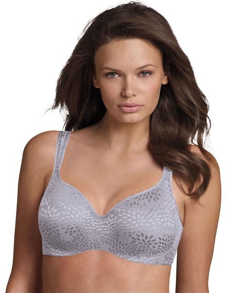 Playtex Secrets Body Revelation Underwire Jacquard Bra Size 42c Color Eiffel Grey