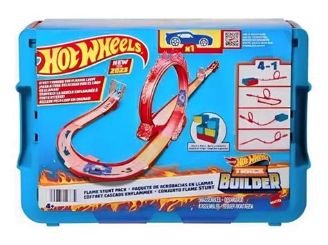 Pista Hot Wheels Conjunto Flame Stunt Hmc Mattel Parcelamento Sem Juros