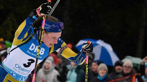 Biathlon WM 2023 Hanna Öberg gewinnt Gold Massenstart Hanna Kebinger