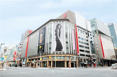 Ginza Mitsukoshi Shopping In Ginza Tokyo