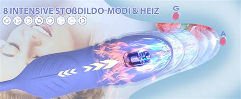 in Vibration für Frauen mit APP Stoß Vibrationsmodi Saugmodi Heizfunktion Sex