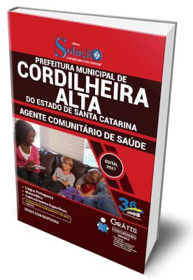 Apostila Prefeitura de Cordilheira Alta SC Agente Comunitário de Saúde