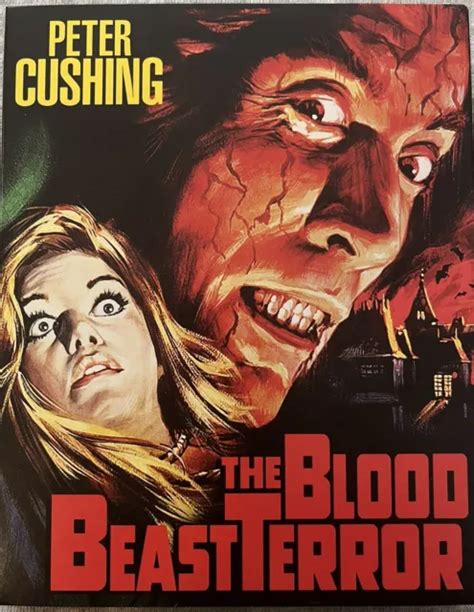 THE BLOOD BEAST Terror Blu ray Cinéma Lorber 2022 Peter Cushing