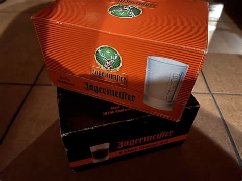 Nowe Kieliszki Jagermeister Szk O Szronione J Germeister Frozen