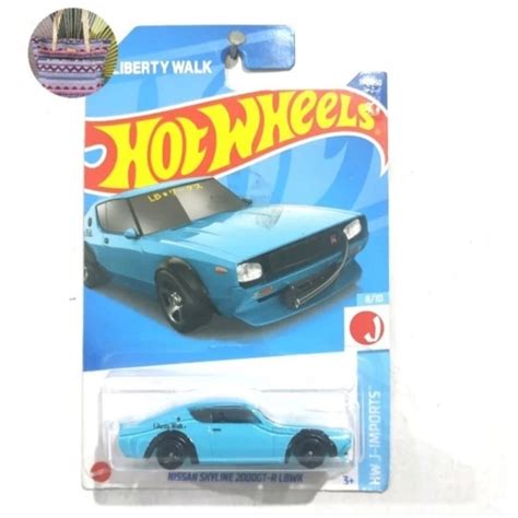 Jual Hot Wheels Nissan Skyline GTR LBWK Blue Biru Shopee Indonesia